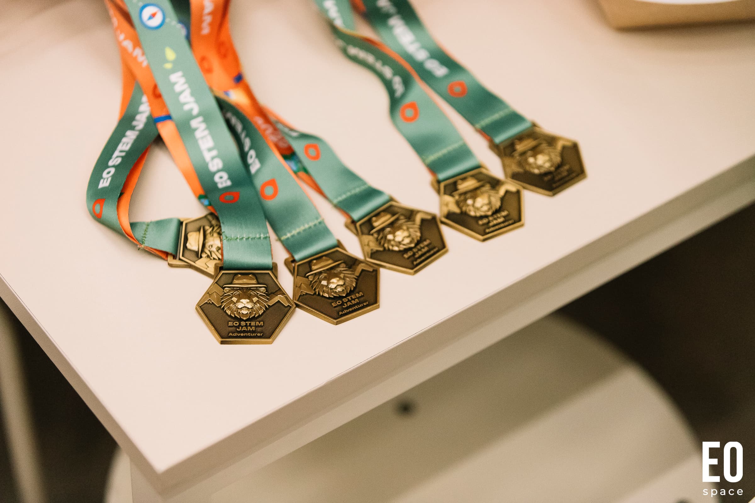 EO STEM Jam medals
